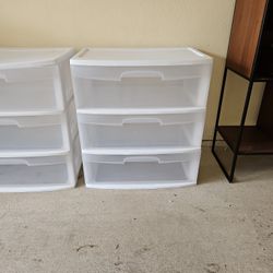 3 Drawer Storage Containers Set 
