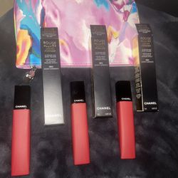 3 PIECES THE CHANEL ROUGE ALLURE LIQUID POWDER  Lip Color  960 Avant-Gardiste NEW in BOX