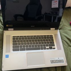 Silver Acer Chromebook Spin 15 CP315-1H Series 