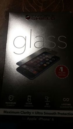 Invisible shield for iPhone 6