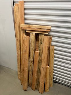 2x4 Wood Pile Pieces Lot