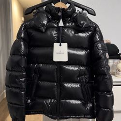 Moncler Maya Hooded Jacket Size Small Authentic Brand New With Tags 