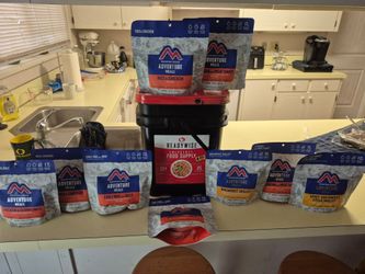 Camping survival food