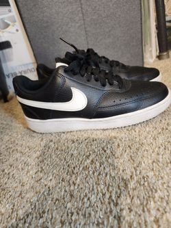 Nike Court Vision Low 'Black White'