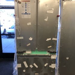 Bosch 36” Panel Ready Built In French Door Refrigerator 