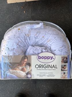 Boppy pillow and extra covers