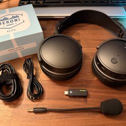 Audeze Maxwell Wireless Gaming Headset and Dekoni Audio Elite Sheepskin Ear Pads