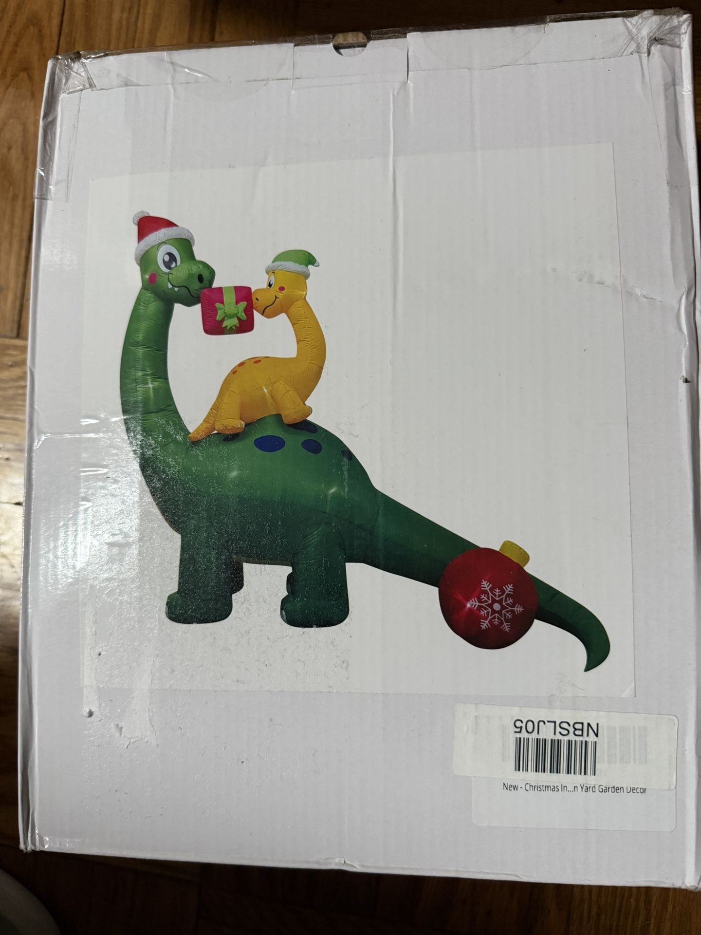 Christmas Inflatables Dinosaurs Outdoor Decorations