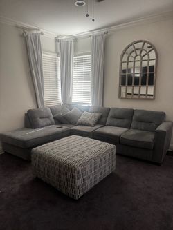 Living room l sectional
