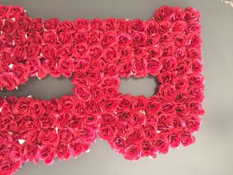 FLORAL MONOGRAM LETTER R