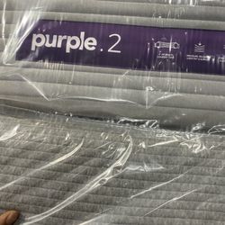 Purple 2 King Size Mattress Brand New 