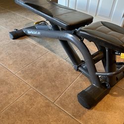 Sports art adjustable weight bench