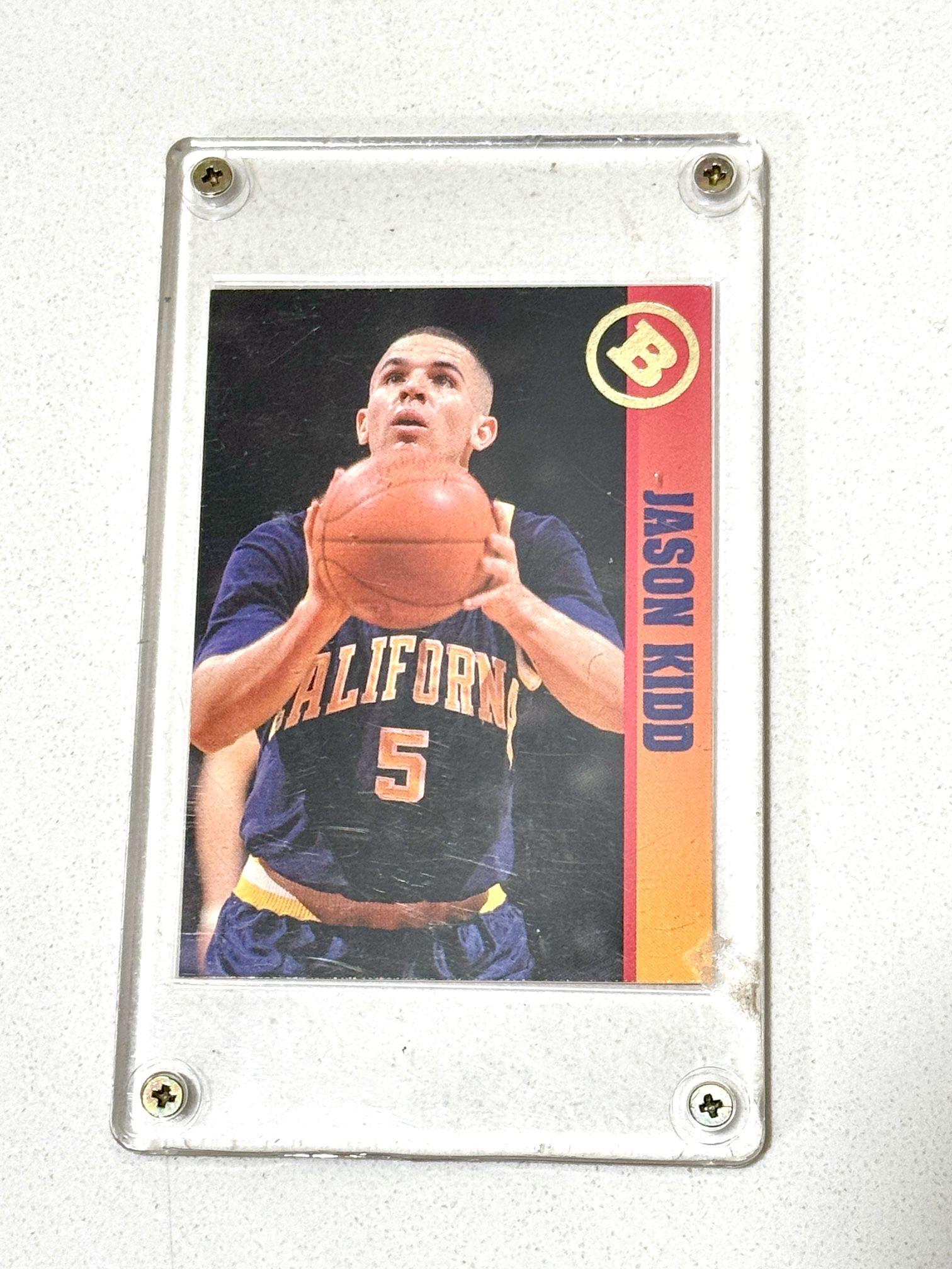 Jason Kidd Rookie Card 1993 Ballstreet News California Golden Bears RC