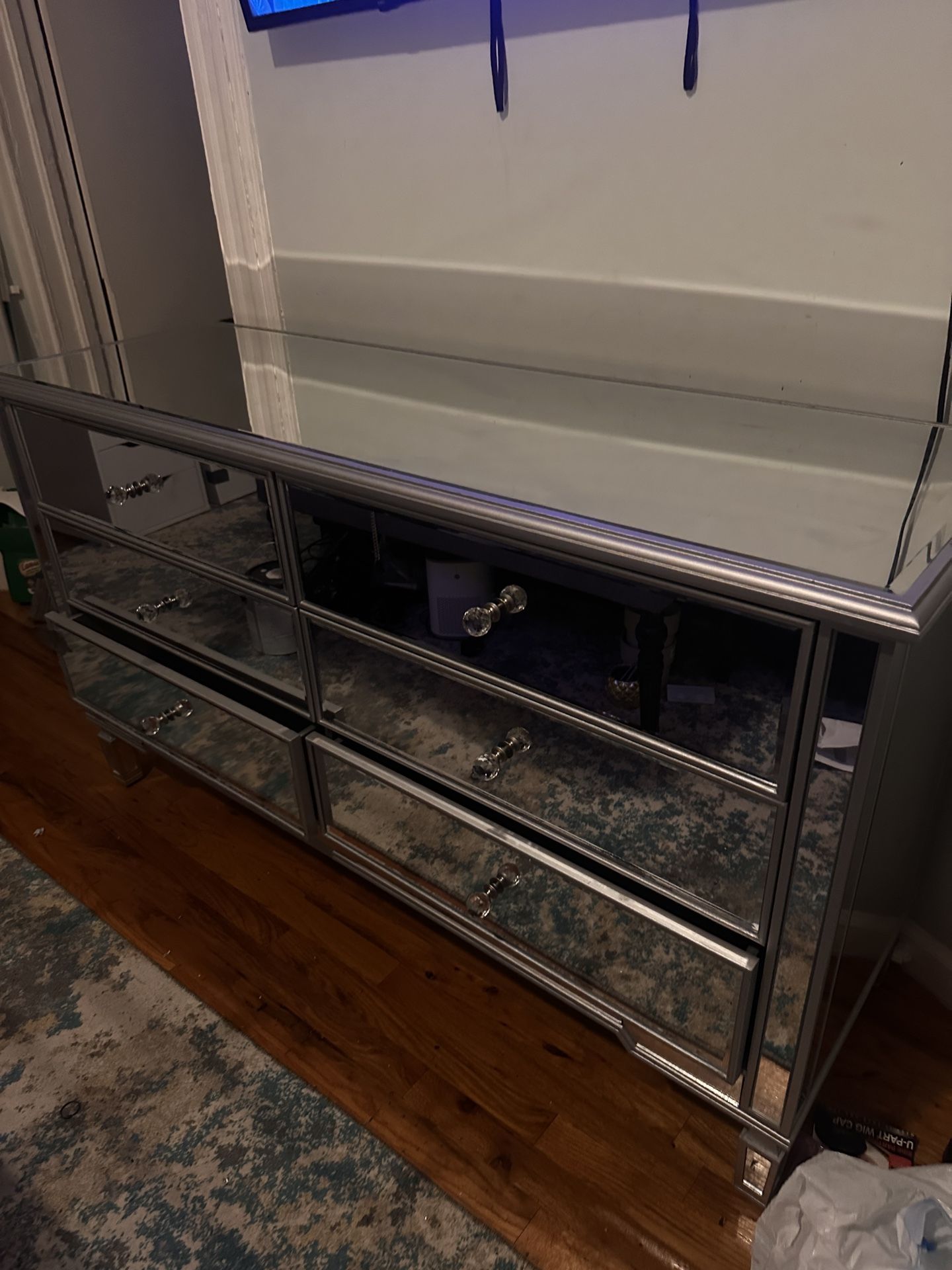 Mirrored Dresser