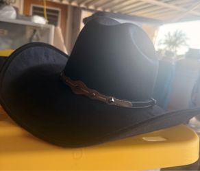 Sombrero vaquero negro