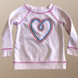 Toddler Girls Pullover Sweatshirt Size 2
