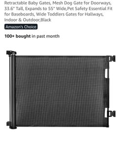 Extra Wide Retractable Baby Safety Gate