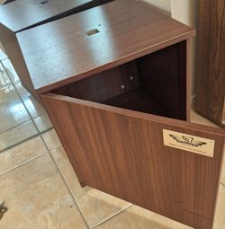 Display/Storage Cube Cabinet With Hinged Doors 18x18x18