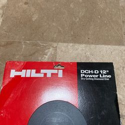 Hilti DCH-D12” Dry Cutting Diamond Blade