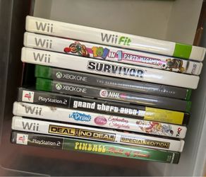 Mixed Video Game Lot