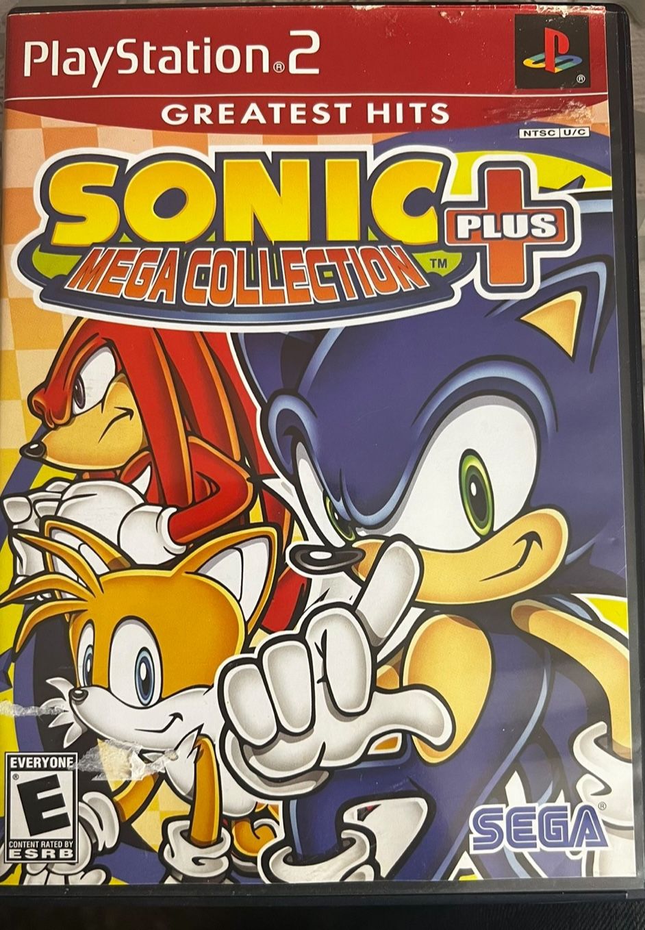 PS2 PLAYSTATION 2 SONIC -- MEGA COLLECTION PLUS