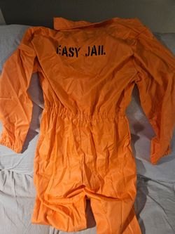 Orange Prisoner Jumpsuit Costume