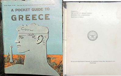 Book A Pocket Guide to the GREECE 1955