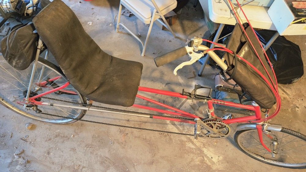 Vintage 1(contact info removed) RANS Stratus Recumbent Bicycle