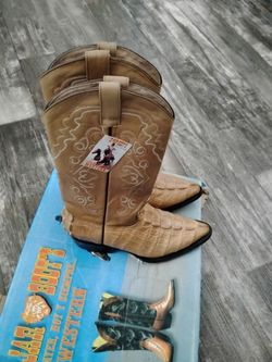 Jarboot alligator skin