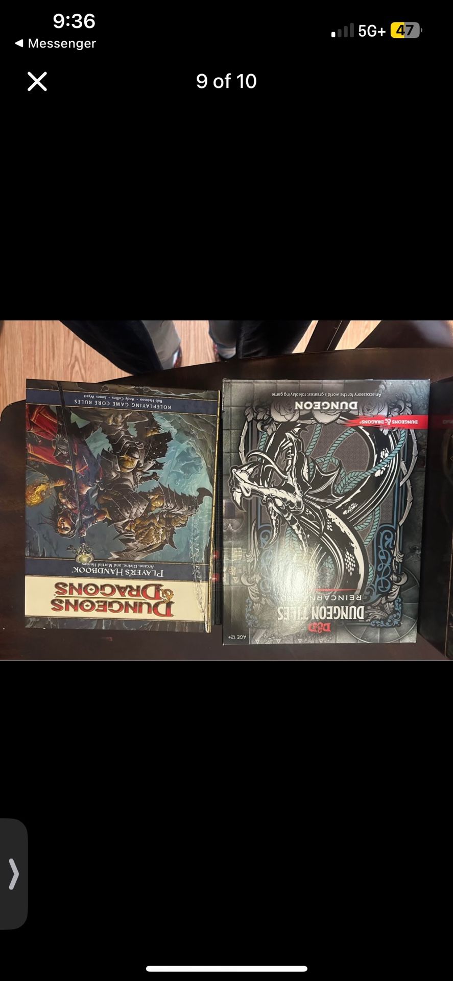 Dungeons & Dragons Dungeon Master setup.