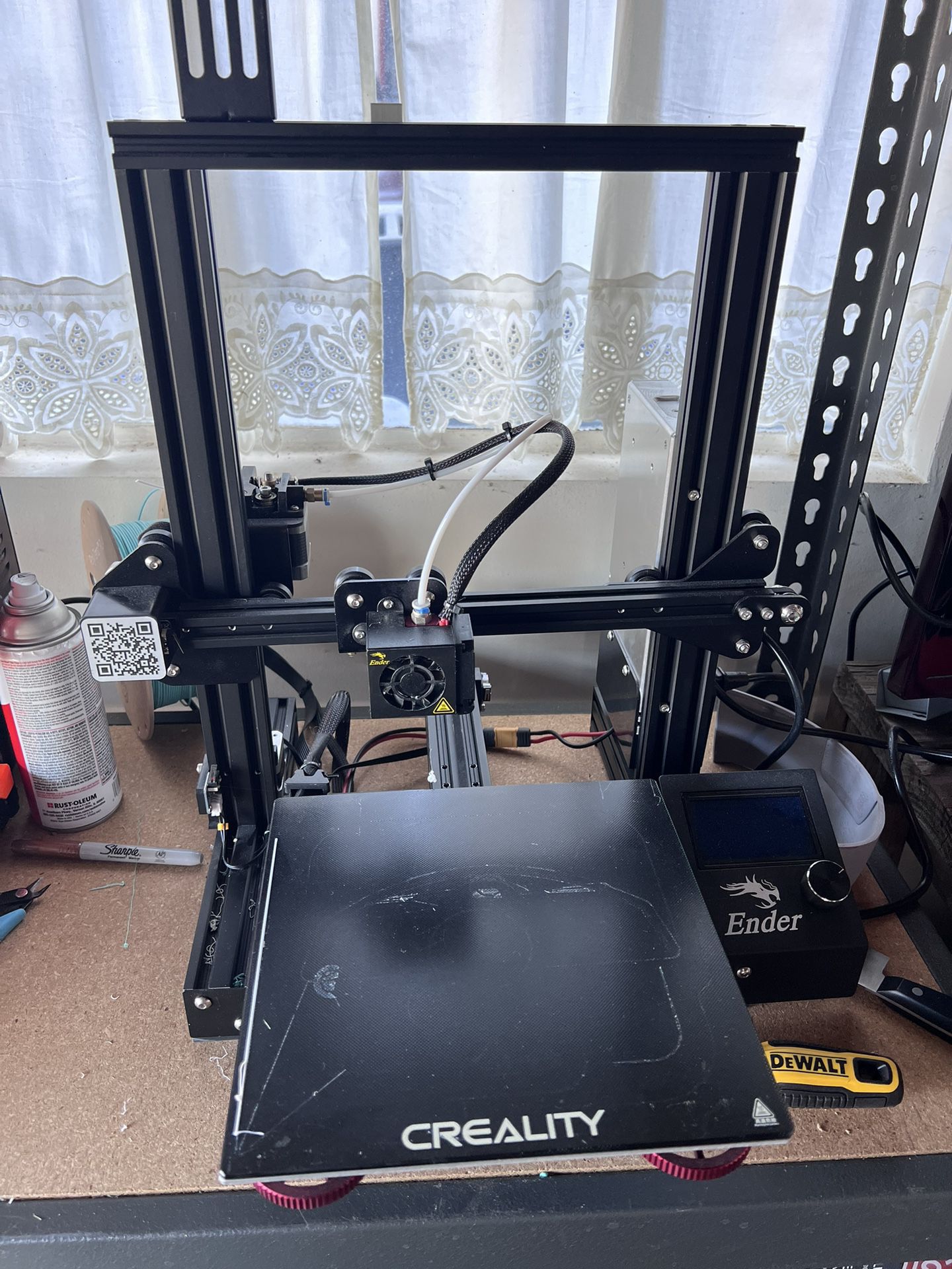 Ender 3 pro With Upgraded Glass Bed