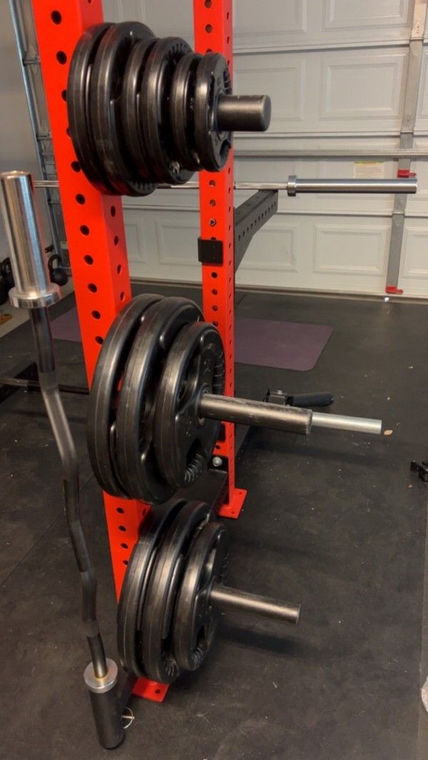 255LB Rubber Coated Weights- New in Box sets