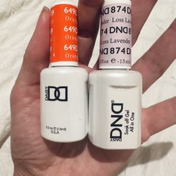 Dnd 649 & 874  Nail Color Gel