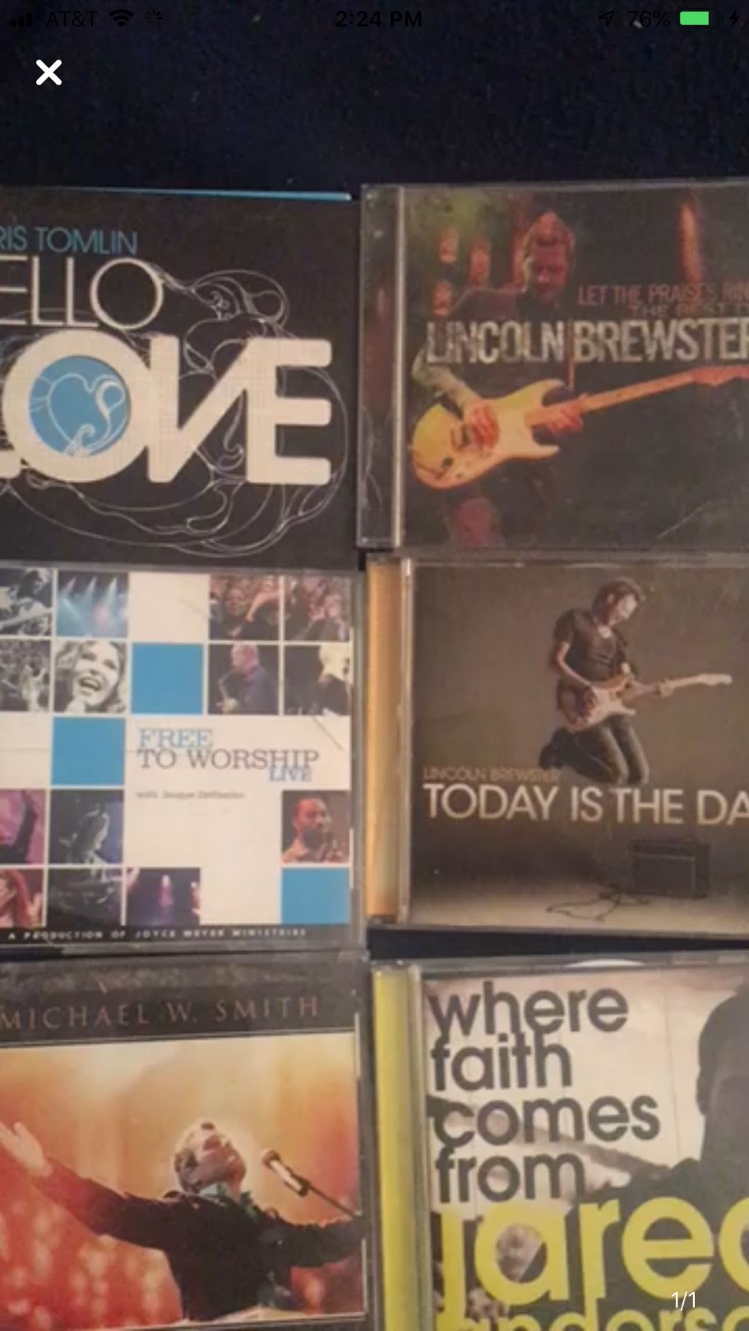 CD's 23 contemporary Christian cds