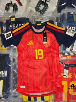 SPAIN WORLD CUP JERSEY