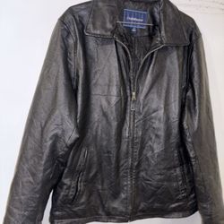Croft & Barrow Medium Leather Jacket 