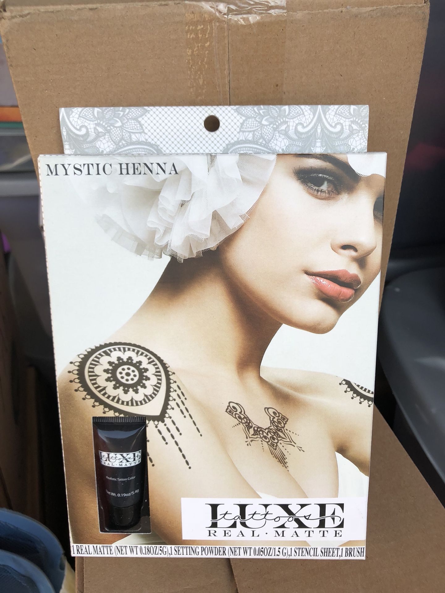MYSTIC HENNA LUXE TATTOOS REAL MATTE-NEW