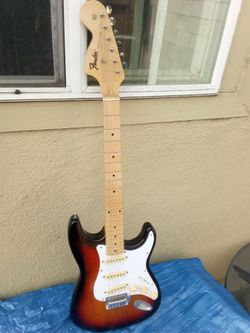 Fender stratocaster guitar Jimi Hendrix collab