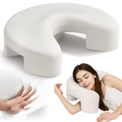 Brand New Side Sleeper Pillow, Rotator Cuff Pillow with Arm Channels