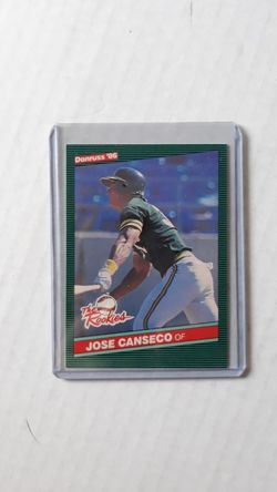 1986 Donruss The Rookies Jose Canseco RC.