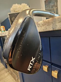 Cleveland Black RTX Full-Face Wedge 56° 9 Bounce RH Wedge Flex Steel Shaft