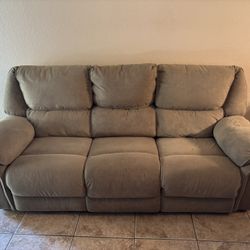 Recliner and Couch Set