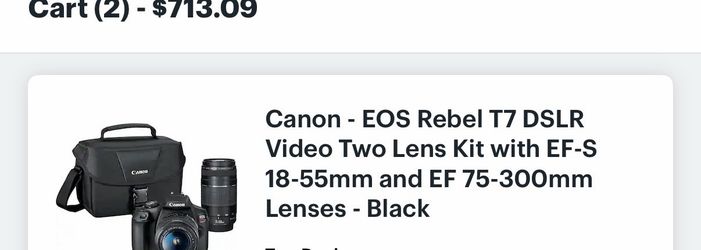 Canon EOS Rebel T7