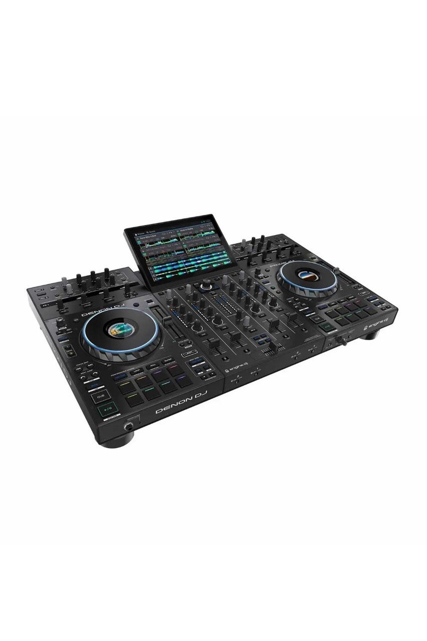 Denon DJ PRIME 4+ 4-Deck Standalone DJ Controller with Amazon Music 10.1” HD Screen