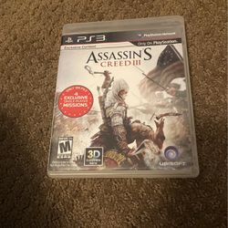 Assassin’s Creed 3 For PS3
