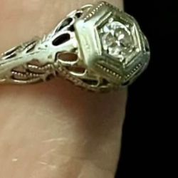 Art Deco Diamond Ring 1930’s 