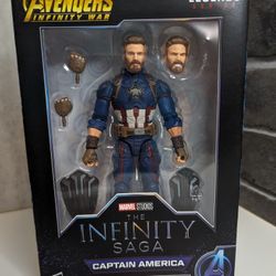 Marvel Legends 6" The Infiniti Saga CAPTAIN AMERICA Action Figure Hasbro. 