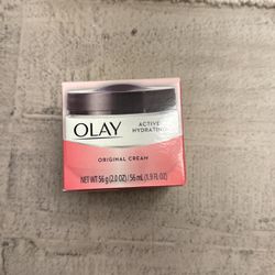 Olay Skincare Active Hydrating Facial Cream, Fights Fine Lines & Wrinkles for Dry Skin, 1.9 fl oz