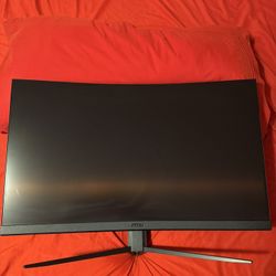 32 Inch Curved MSI Monitor