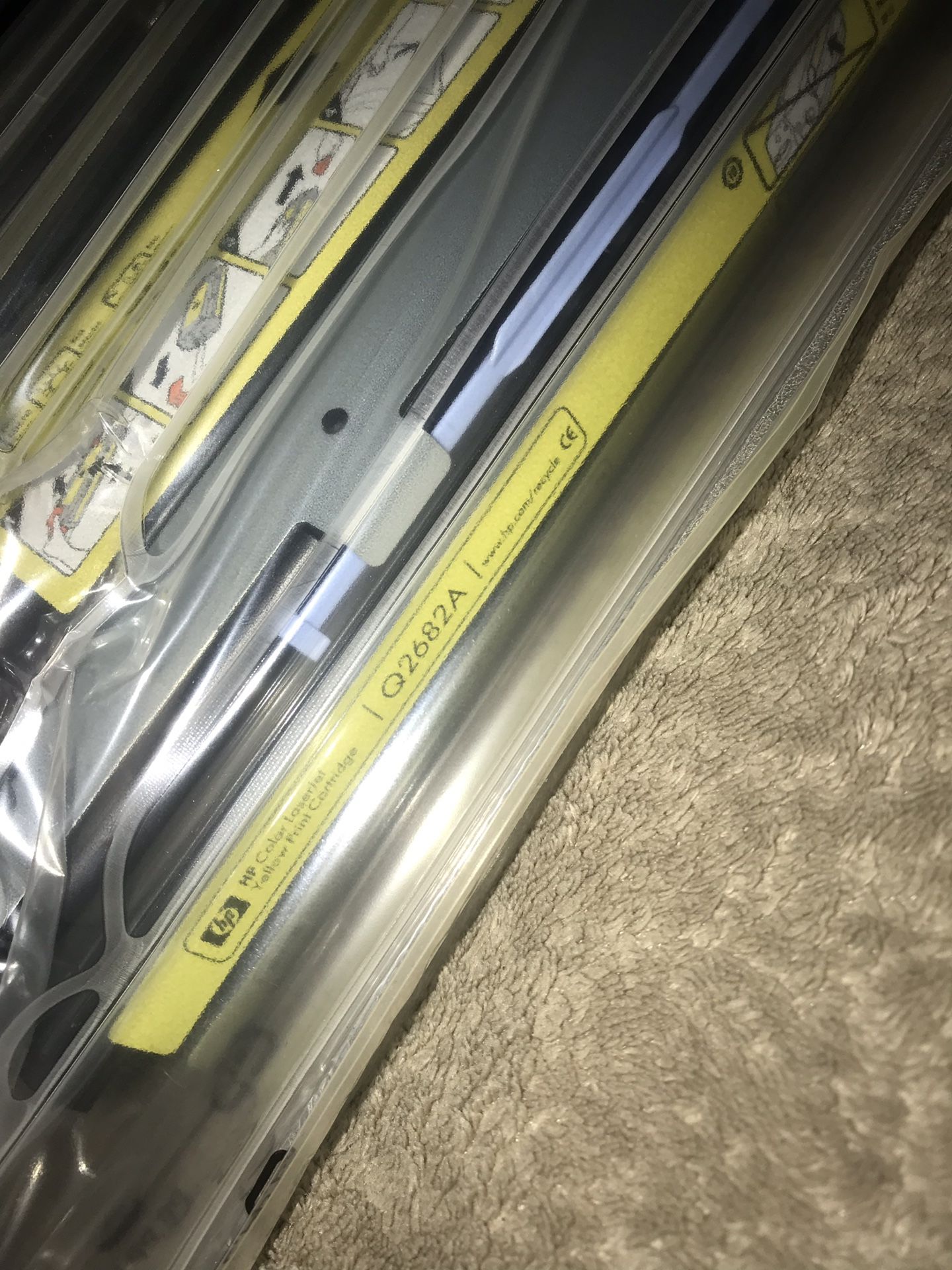 Yellow print cartridge HP